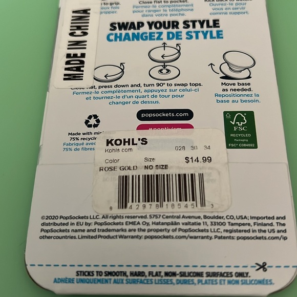 New Pop Socket in original packaging - Picture 2 of 3